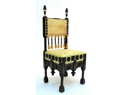 *Venduehuis Auction* Carlo Bugatti Art Nouveau chair