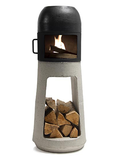 Wood Stove at Interieur biennale in Kortrijk