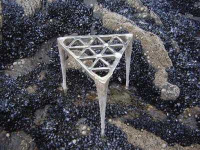 Pewter Stool (M88)