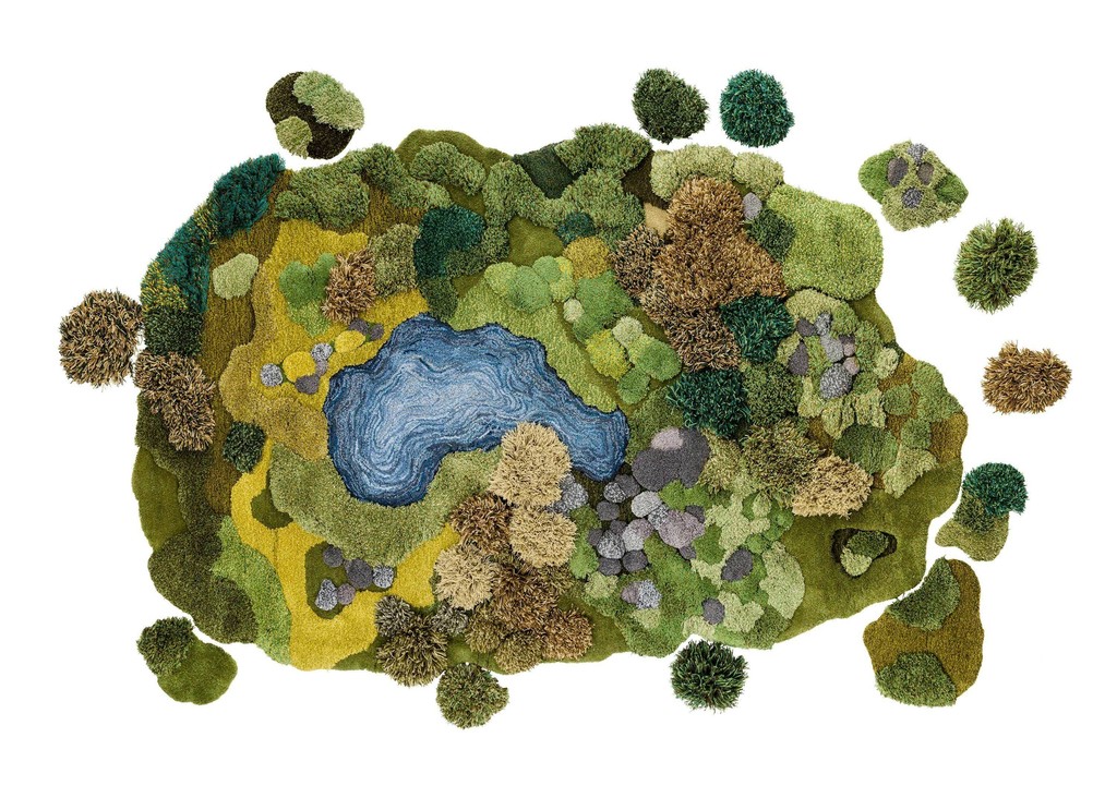 Alexandra Kehayoglou’s wool rug: