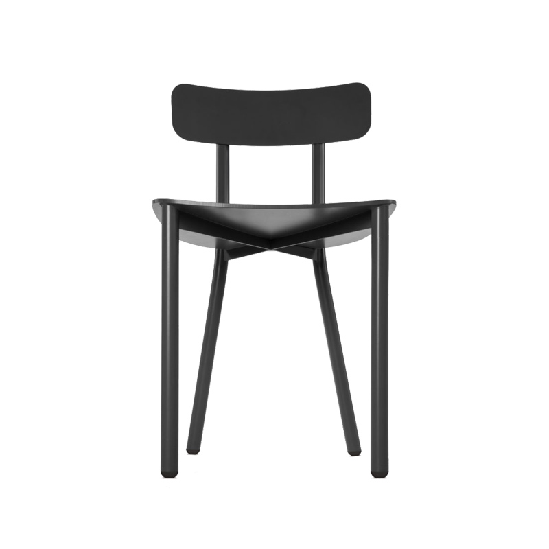 Picto Open back chair - Black - Design Addict Chairs & stools