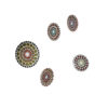 Set of 5 Giostra di frutta plates by Piero Fornasetti Set of 5 Giostra di frutta plates by Piero Fornasetti