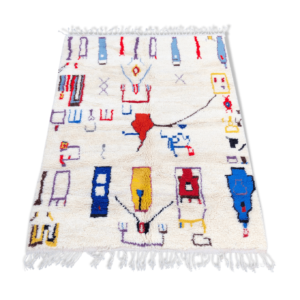 Berber Rug Beni Ourain 280x200 cm