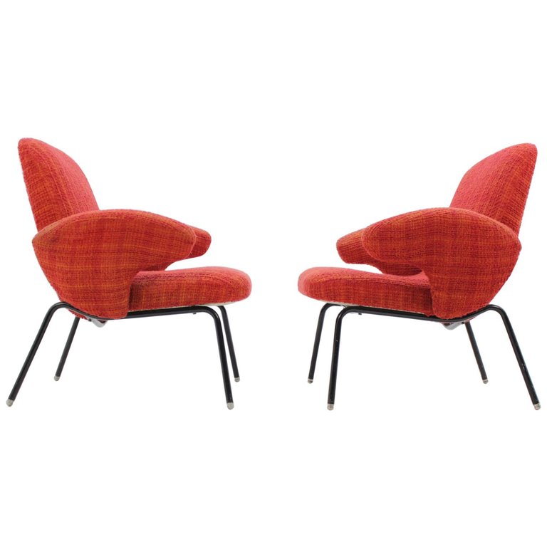 Pair of Armchairs Design by Alan Fuchs