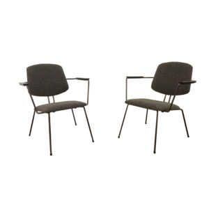 Armchairs by Rudolf Wolf for Elsrijk