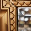 Large gold Napoleon III mirror