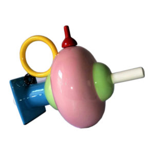 Colorado Teapot sculpture by Marco Zanini for memphis, 1983