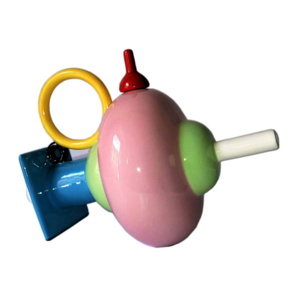 Colorado Teapot sculpture by Marco Zanini for memphis, 1983