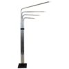 Chrome Tubular Floor Lamp