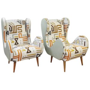 Pair of Italian Armchairs