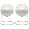 Pair of "Focus" table lamps, 1968.