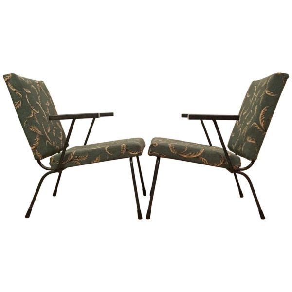 Vintage 415 /1401 Armchairs by Wim Rietveld for Gispan, 1950s, pair