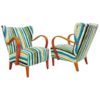 Italian Armchairs, circa 1950