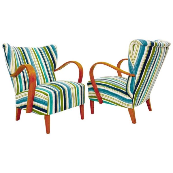Italian Armchairs, circa 1950