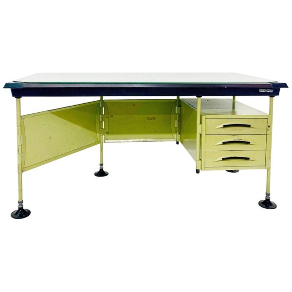 Italian modernist Spazio desk, 1959.