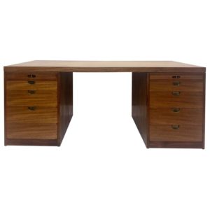 Teak desk, 1950s, by Børge Mogensen