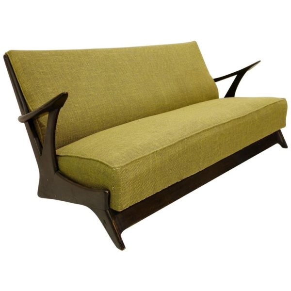 Sofa in the style of Alfred Hendrickx, 1950s