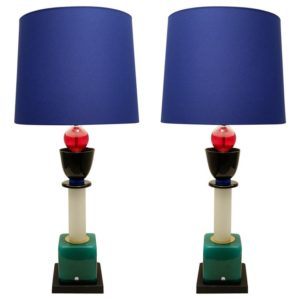 Glass Table Lamps
