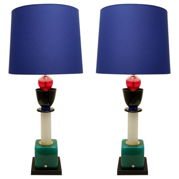 Glass Table Lamps
