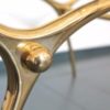 Coffee Table in Glass an Polished Brass