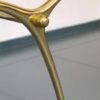 Coffee Table in Glass an Polished Brass