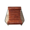 Fabio Lenci - Hyaline Fawn Leather Lounge Chair - 1967