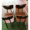 Pierre Guariche - Prefacto - Set of 4 chairs - Airborne Edition 1951