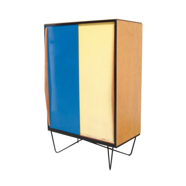 Rare Wardrobe Cabinet by Willy Van Der Meeren Rare Wardrobe Cabinet by Willy Van Der Meeren