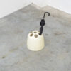 White Dedalo Umbrella Stand by Artemide