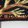 Wall carpet 'Aurore' in wool, designed by J.C. Bissery Aubusson, France '60
