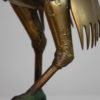 Hand crafted rooster, made of flatware (forks and spoons) - France 1960's