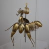 Hand crafted 'Don Quichotte', made of flatware (forks and spoons) - France - 1960's