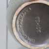 Ceramic vase from Scheurich Keramik - dark brown colors - Germany - 1970's
