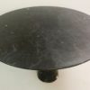 Round marble dining table by Angelo Mangiarotti