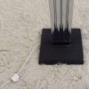 Chrome Tubular Floor Lamp