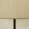 Iron And Leather Floor Lamp, circa 1950