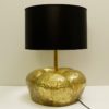 Pair of pumpkin table lamps