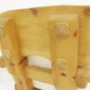 Pair of Solid Wood Armchairs
