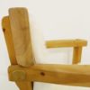 Pair of Solid Wood Armchairs