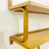 Set of four wall shelves by Alvar Aalto