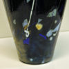 Large Blue Vintage Glassvase By Maud G. Bugge -Hadeland Glassverk 1980s, Norway
