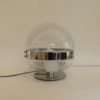 Globe lamp in Murano glass and chrome, 1970's