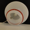 Mushroom table lamp in Murano glass, 1980's