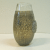 Vintage Fossil Art Glass Vase by Kjell Engman for Kosta Boda, Sweden Vintage Fossil Art Glass Vase by Kjell Engman for Kosta Boda, Sweden
