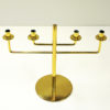 Hans Agne Jakobsson Four armed vintage Brass Candelabrum 1960`s - Sweden Hans Agne Jakobsson Four armed vintage Brass Candelabrum 1960`s - Sweden