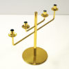 Hans Agne Jakobsson Four armed vintage Brass Candelabrum 1960`s - Sweden Hans Agne Jakobsson Four armed vintage Brass Candelabrum 1960`s - Sweden