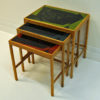 David Rosèn Vintage Futura Insert tables of three pcs 1953, Sweden
