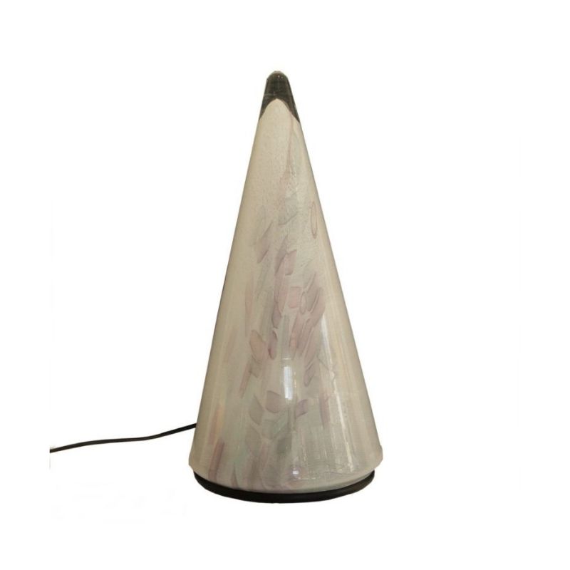 Cone table lamp in Murano glass, 1980’s
