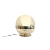 Globe lamp in Murano glass and chrome, 1970's