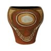 Rustic vintage Ceramic Vase by Hank Keramikk, Norway 1950s